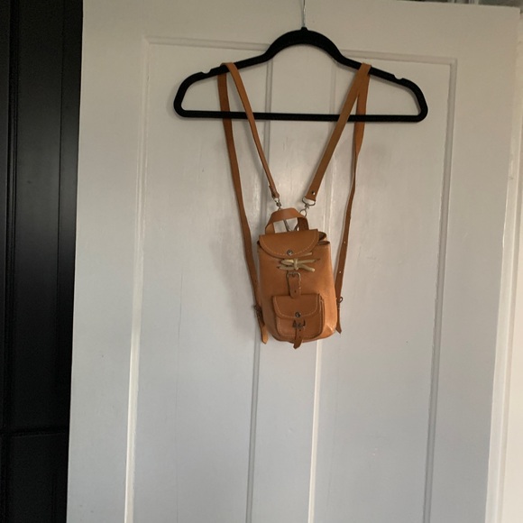 Mini Leather Backpack - Picture 3 of 8